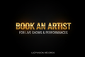 Book An Artist – Lazyvision Records